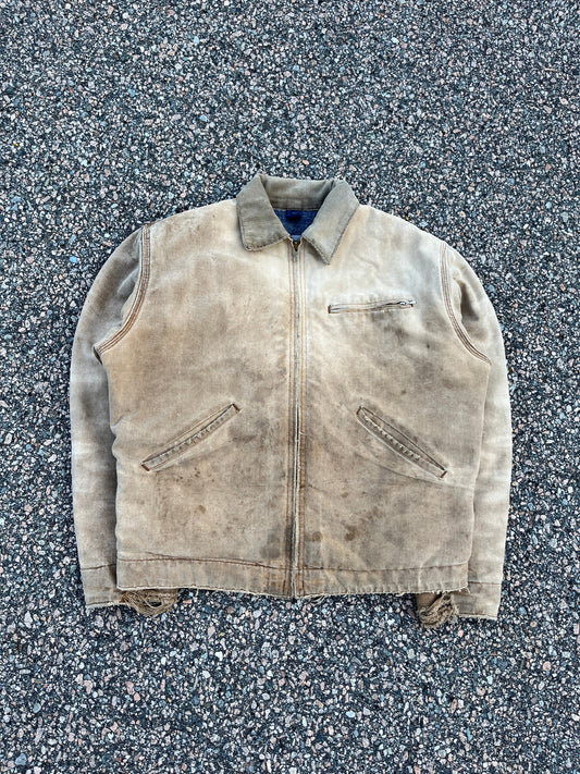 80’s Faded Tan Carhartt Detroit Jacket - Boxy Small